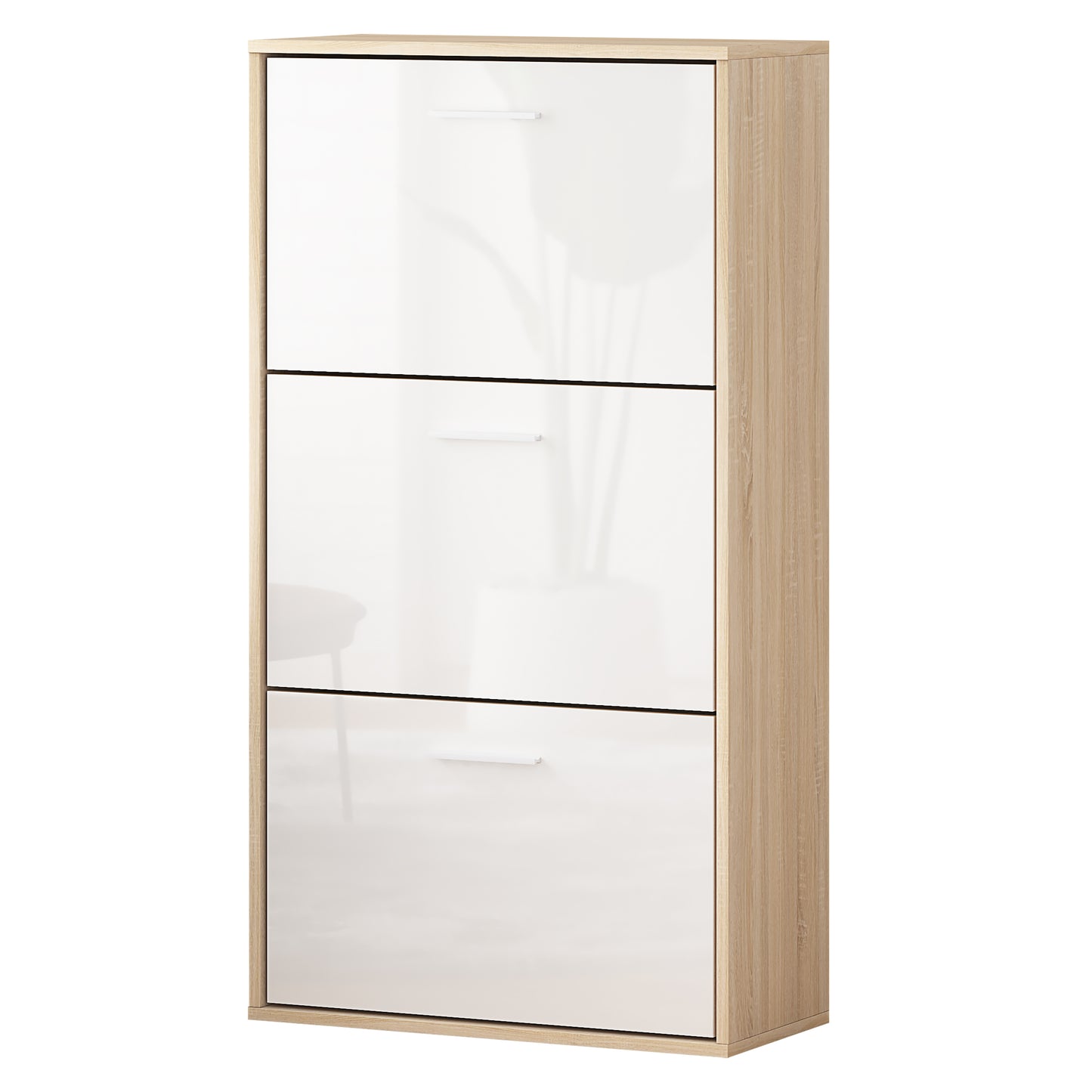 Shoe Rack Cabinet High Gloss