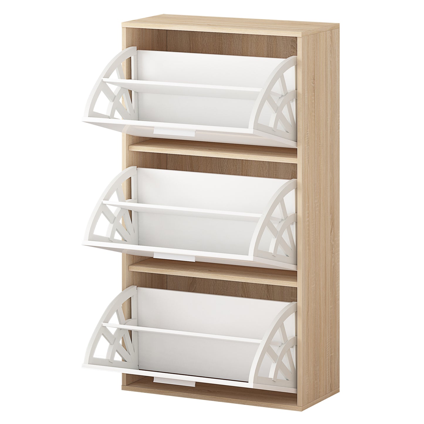 Shoe Rack Cabinet High Gloss