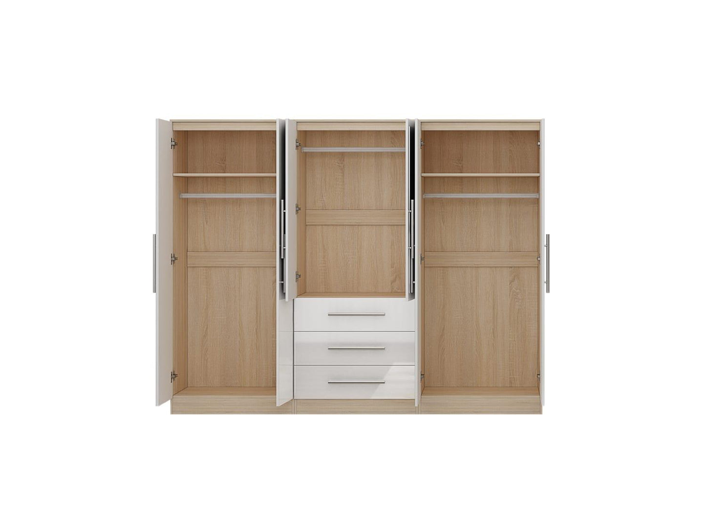 6 Door Fitment Bedroom Set