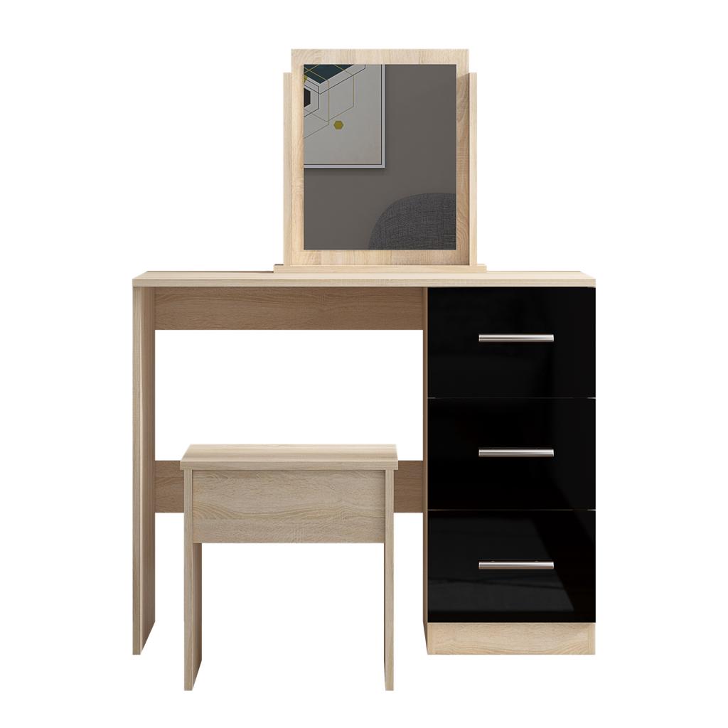 Single Sided Dressing Table High Gloss