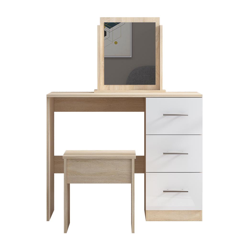 Single Sided Dressing Table High Gloss