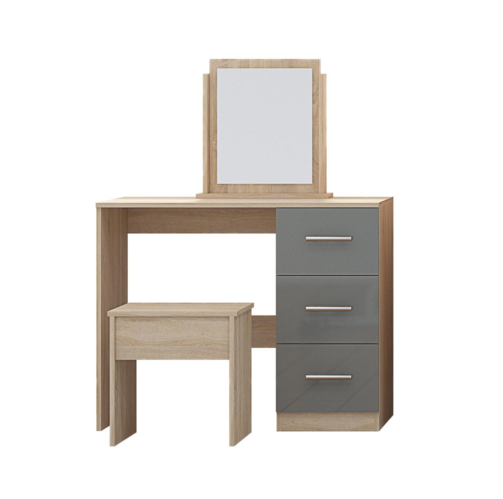 Single Sided Dressing Table High Gloss