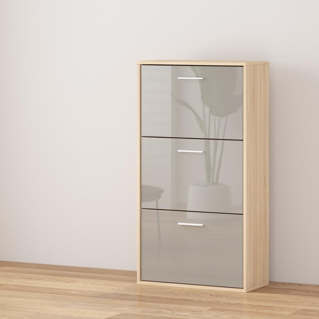 Shoe Rack Cabinet High Gloss