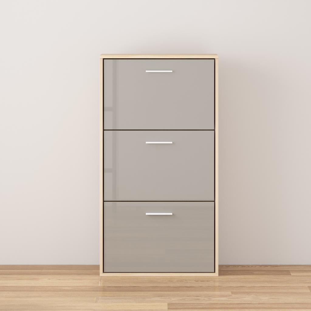 Shoe Rack Cabinet High Gloss